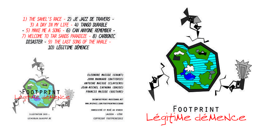 FootPrint MusicBand New CD - Légitime Démence