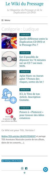 WIKI du Pressage - faire découvrir vos œuvres