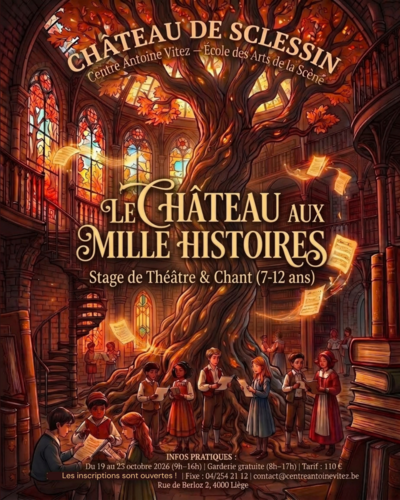 Le château aux mille histoires. Stage pour les enfants