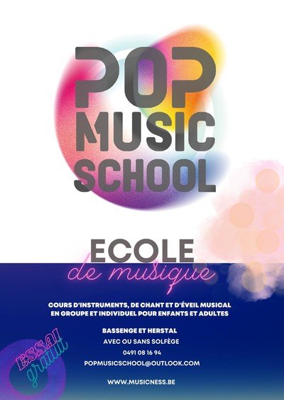 Pop Music School - Ecole de musique