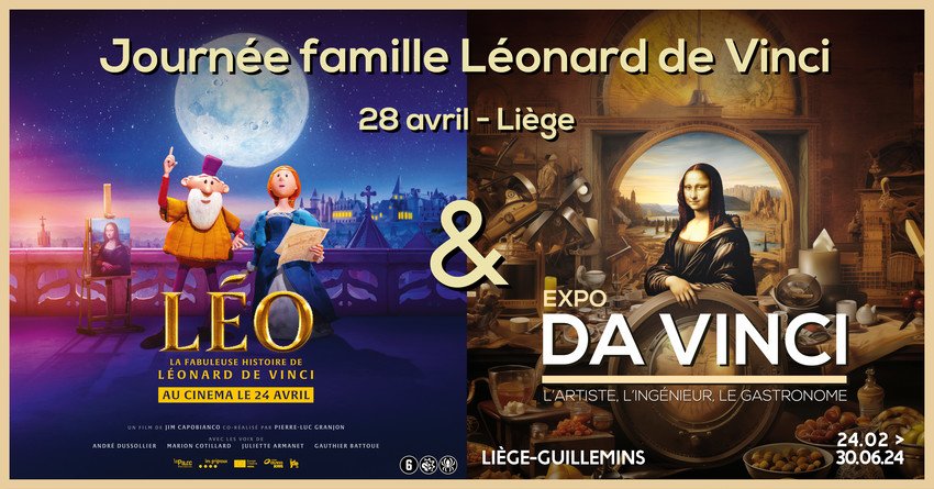 28 Avril - Journée Famille Léonard de Vinci 