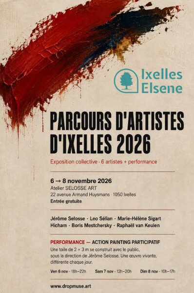 Exposition collective - Parcours d'artiste Ixelles 2026