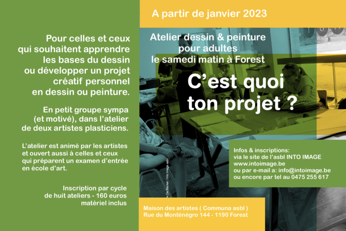 C'est quoi ton projet ? | Dessin, peinture | Forest
