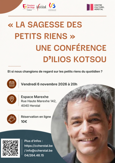 La sagesse des petits riens : une conférence d'Ilios Kotsou