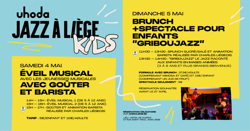 Jazz à Liège Kids !