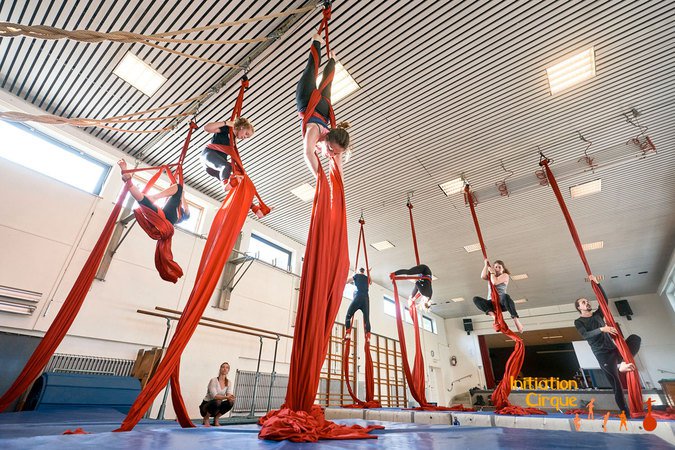 Initiation Cirque | Stage de tissu aérien | Ixelles