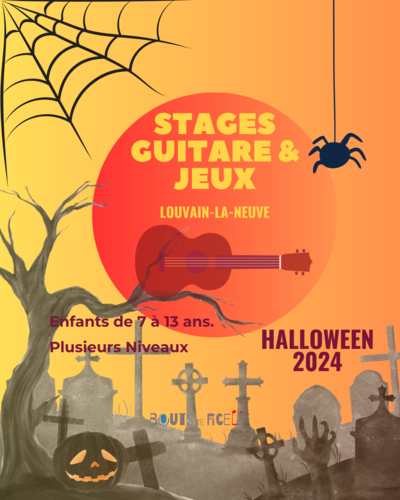 Stage guitare et jeux août
