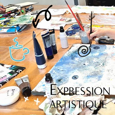 L'atelier Art'Ligue - Ateliers adultes Expression Artistique