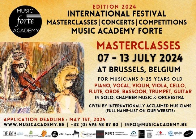 International Festival Music Academy FORTE - Masterclasses