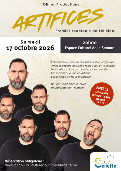Artifices - Le premier spectacle de Félicien