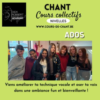 La DREC - Nivelles - Cours de chant collectifs - ADOS