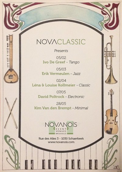 Ivo De Greef Concert piano Tango - NOVACLASSIC