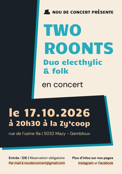 Two Roonts en concert