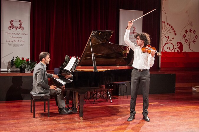 Instruments à cordes : Gala du concours Triomphe de l'Art