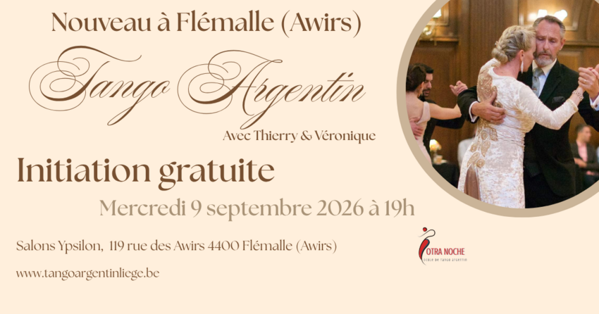 Otra Noche - Invitation au Tango – Cours d’Essai Gratuit