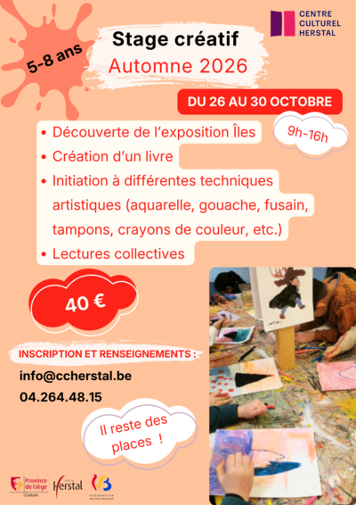 Stage créatif : création d'un livre