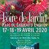 Foire de jardin du parc du château d’Enghien 2020